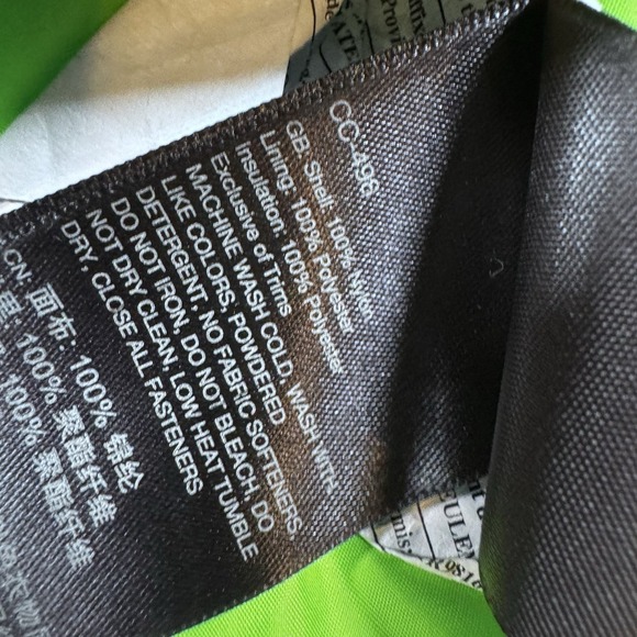 Marmot Women's Ski Jacket Purple Green Waterproof Hooded Snowboard Coat Small - Picture 8 of 8